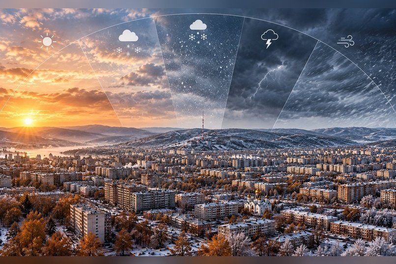 Похолодание и ночные морозы: погода на неделю в Чите и Забайкалье