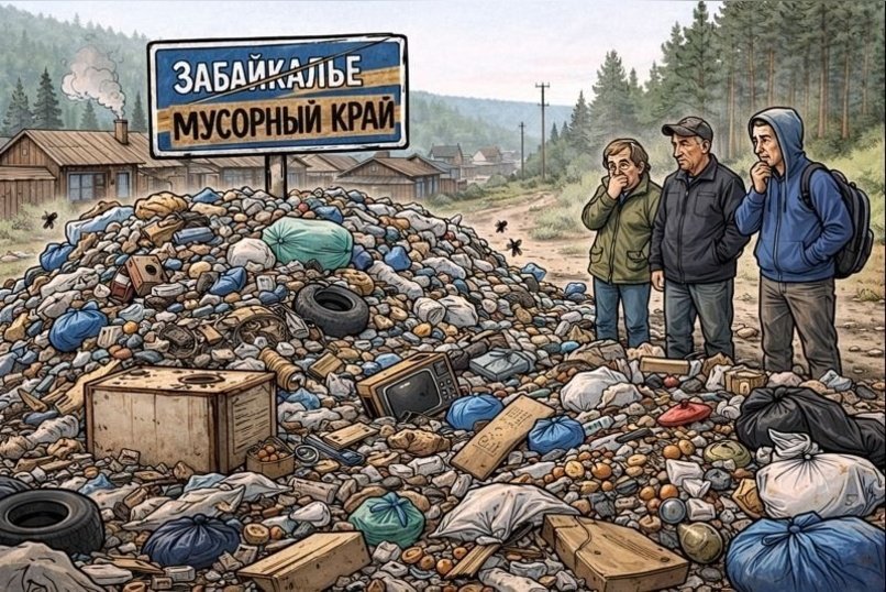 В Смоленке выявили свалку отходов