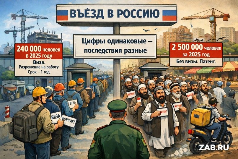 МВД выдало рекордное число разрешений на работу иностранцам