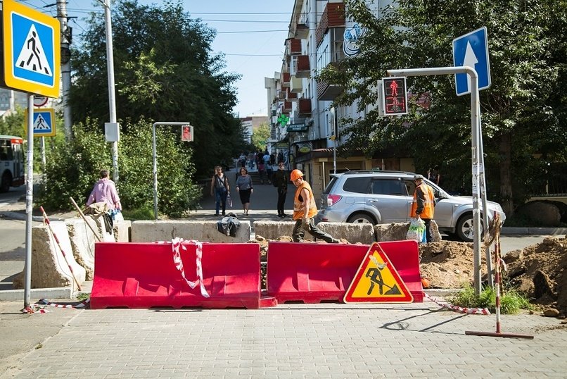 Участок ул. Петровская перекрыли до 24 июля