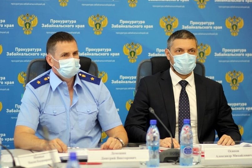 Осипов попросил краевую прокуратуру поддержать малый и средний бизнес в Забайкалье