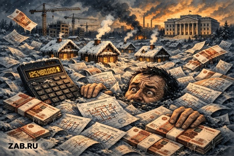 Схему теплоснабжения Читы обновят за 6,7 миллиона