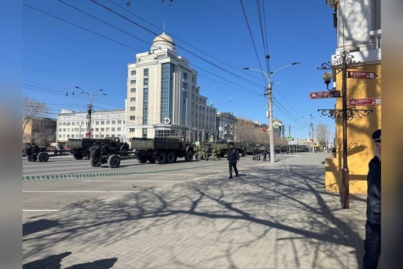 Центр Читы перекрыли