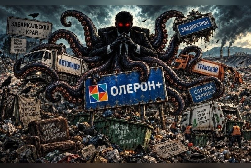 Хозяин мусора. Как «Олерон+» получил весь Забайкальский край, кто контролирует оператора и почему власти терпели его восемь лет