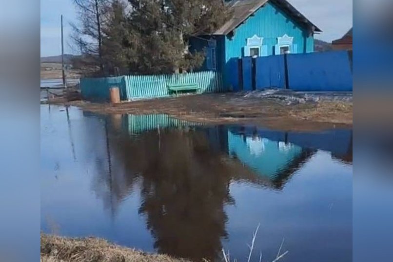 Еще одно село затопило в Забайкальском крае