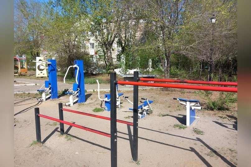 В посёлке Новоширокинский открыли новую спортивную площадку