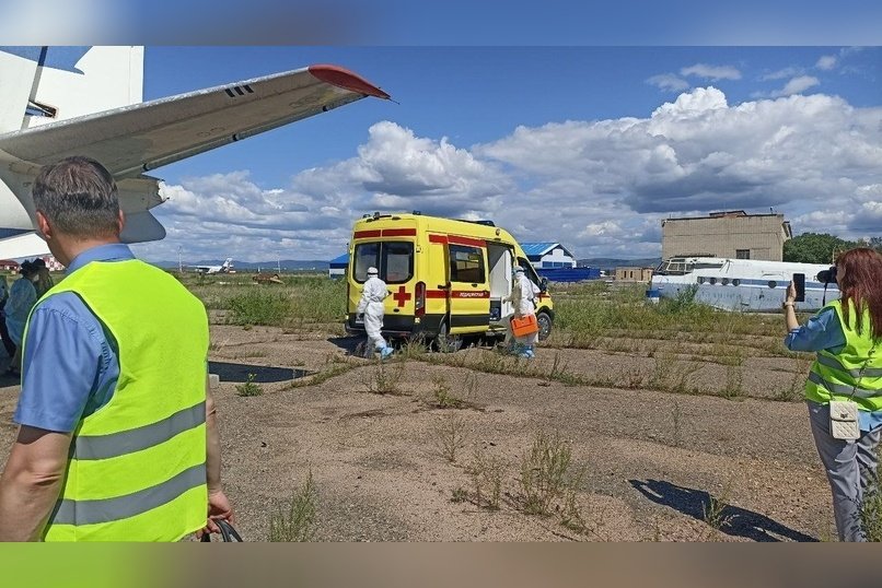 В Чите прошли учения по госпитализации пациента с подозрением на чуму