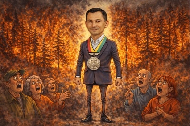 Павел Волжин: министр, которого не могли найти во время пожаров