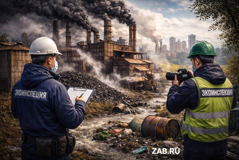 Эконадзор поймал читинские предприятия на незаконных выбросах. Штрафы до 100 тысяч