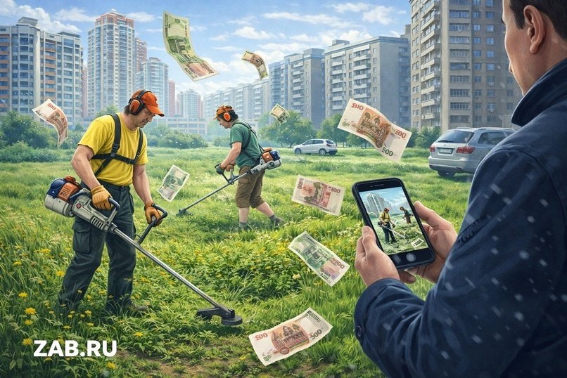 Тридцать миллионов на траву: мэрия Читы ищет подрядчика для её покоса