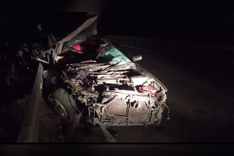 Жесткое ДТП произошло на дороге «Краснокаменск-Мациевская»