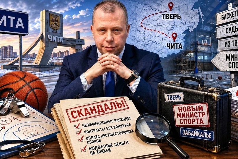 Варяг из Твери: баскетболист Александр Демин стал новым министром спорта Забайкалья и взял с собой шлейф сомнительных историй