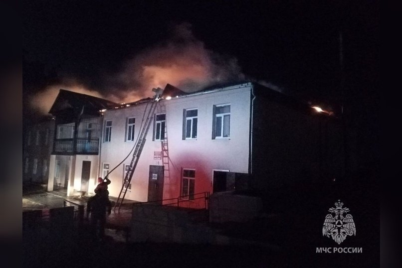 В Забайкалье дом культуры едва не сгорел из-за голубиного помёта