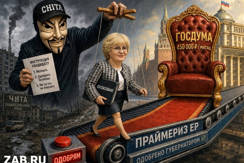 Расследование о том, как аппаратная Чита идёт в Госдуму под именем реформы
