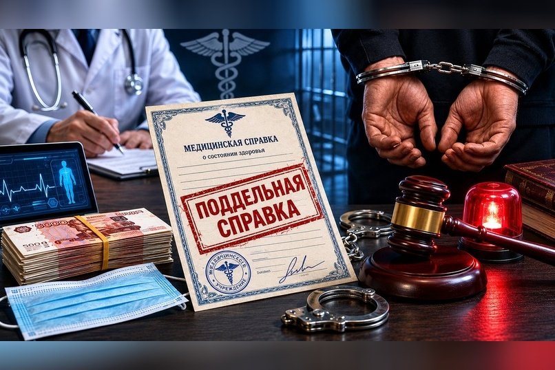 За поддельные справки теперь сажают на восемь лет