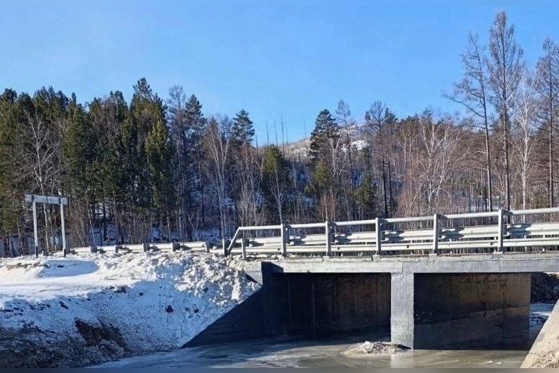 Ремонт моста через реку Сыпчегур завершили в регионе