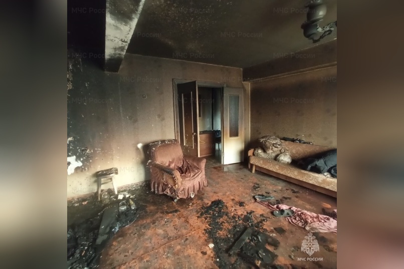В Краснокаменске произошёл пожар – есть погибший