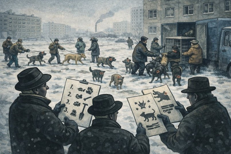 В Забайкалье решили по-новому бороться с бездомными собаками