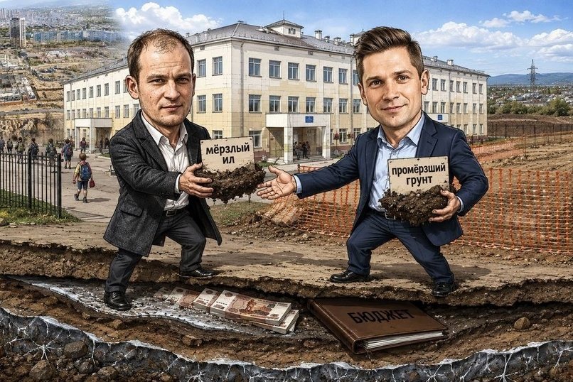 Снизу — мёрзлый ил. Сверху — промёрзший грунт. Между ними — бюджет.