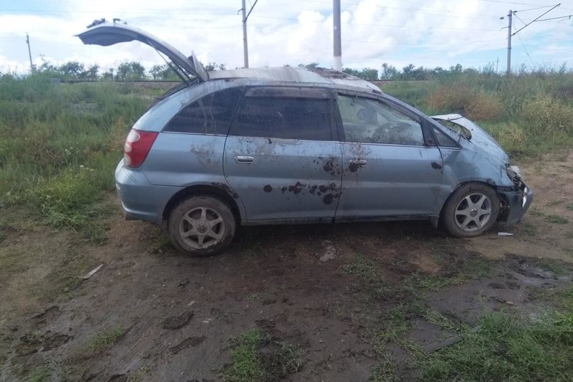 Водитель иномарки не справился с управлением и перевернулся в Читинском районе