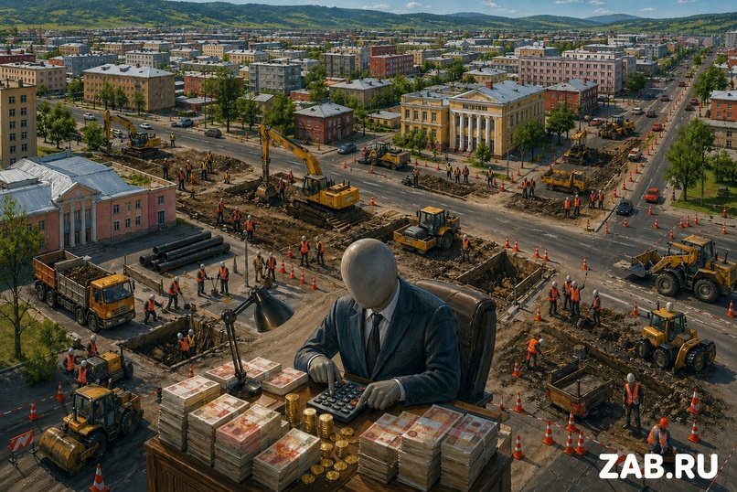 28 миллионов за 376 метров: в Чите нашли подрядчика для ремонта улицы