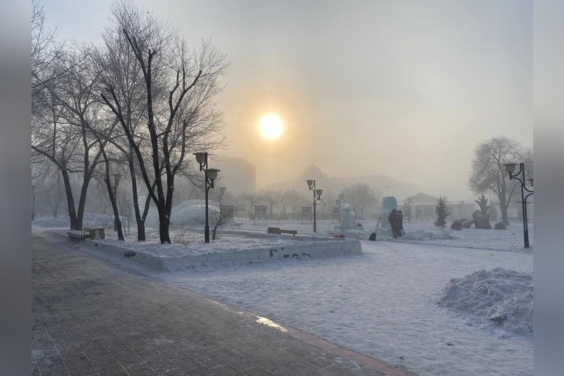 Морозы до -40 градусов идут на Забайкалье