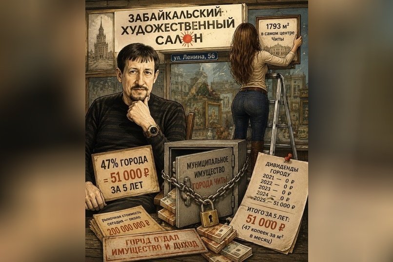 Забайкальский художественный салон и 51 тысяча рублей