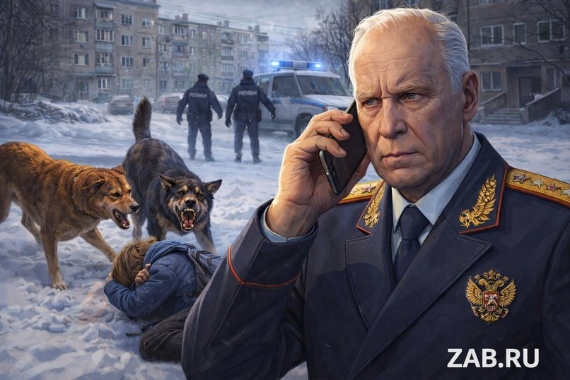 Собаки напали на ребёнка в Краснокаменске - Бастрыкин лично взял дело на контроль