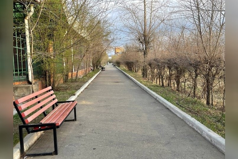 В Краснокаменске благоустроили сквер Шахматистов