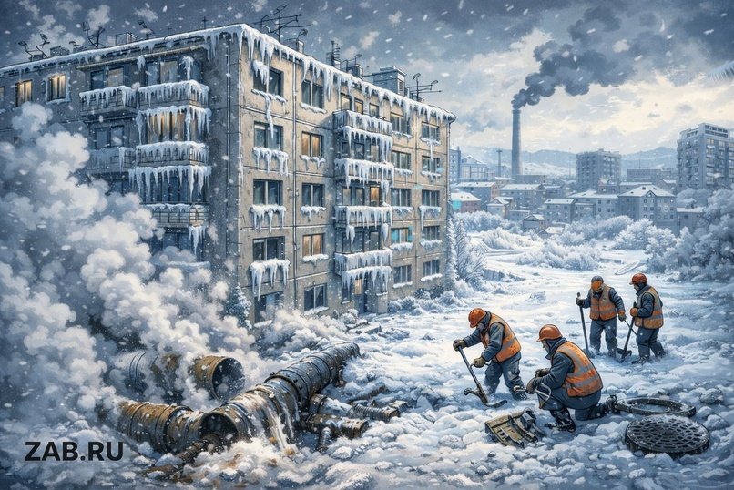 Мэр Читы рассказала о «тяжёлой зиме» с авариями ТГК-14