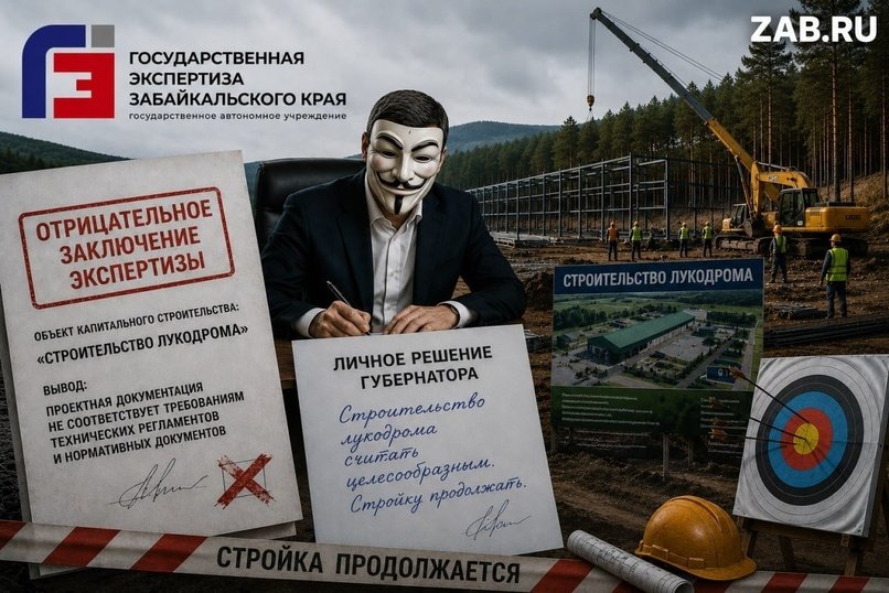 Как мы строим лукодром: отрицательное заключение экспертизы, личное решение Осипова и стройка, которую никто не останавливал