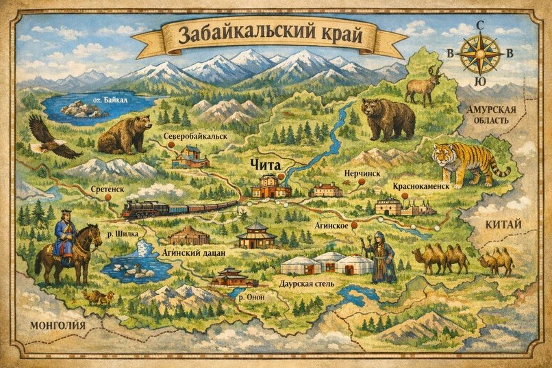 Забайкалье: не край кочевых цивилизаций, а форпост, созидатель и источник вдохновения России