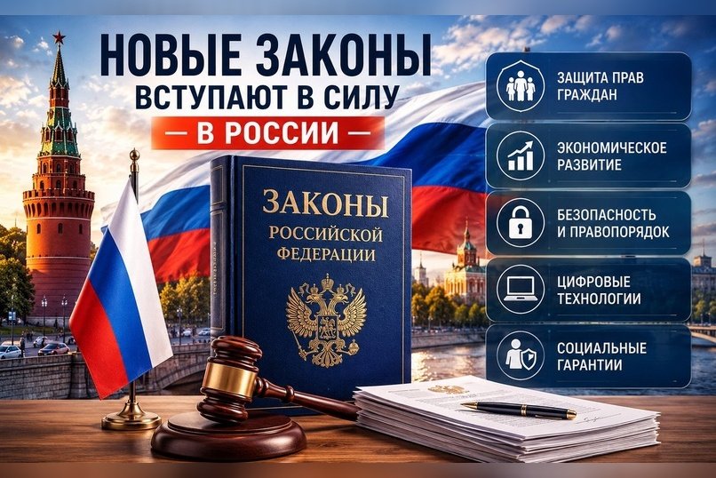 Что изменится в России в июне 2026 года: все новые законы и правила