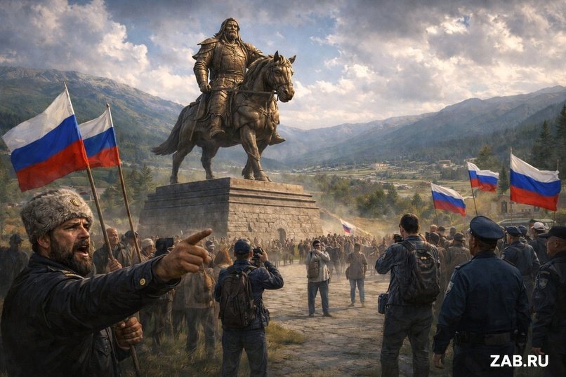 Памятник Чингисхану в Агинском. Расширенный хронологический и аналитический разбор