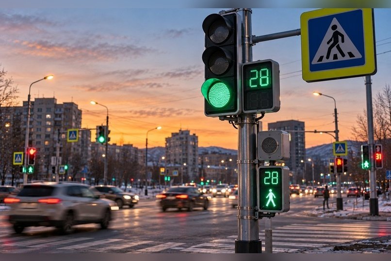 На трёх аварийных перекрёстках Читы установят светофоры