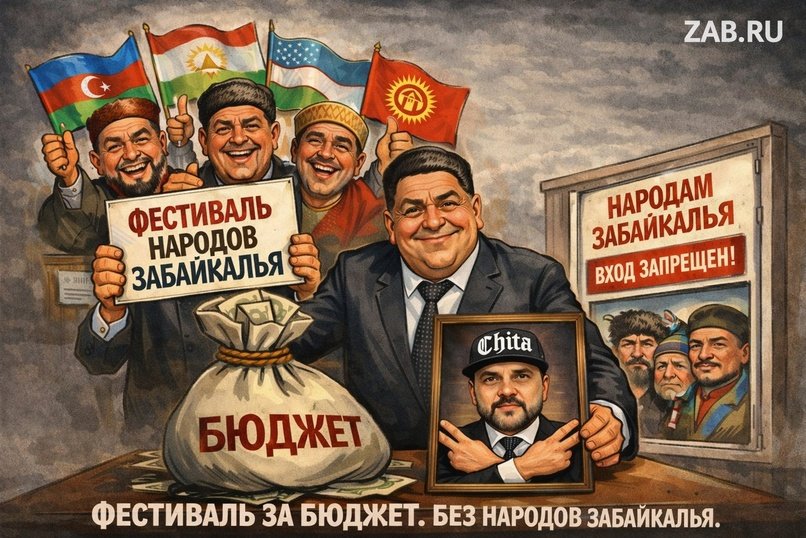 Фестиваль без народа: как за бюджетные деньги «народами Забайкалья» сделали иностранные диаспоры