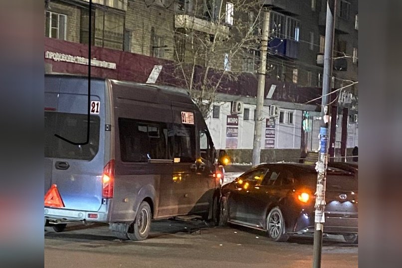 В центре Читы произошло ДТП