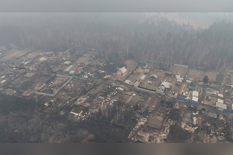 Появились кадры «Малиновки» после обрушившегося огня