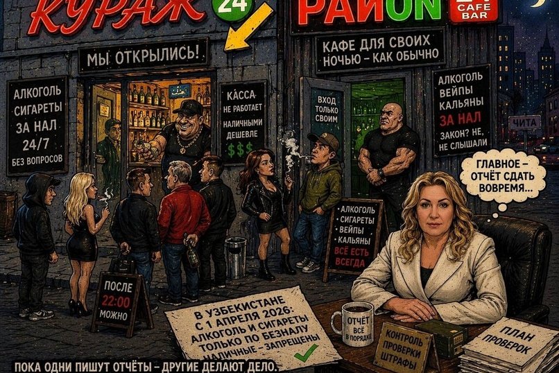 Узбекистан сделал то, на что у многих не хватает ни воли, ни ума. Алкоголь и сигареты — только по безналу