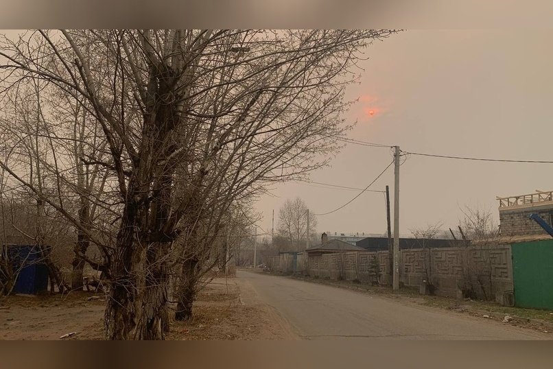 Специалисты проверили воздух после пожаров в Дарасуне