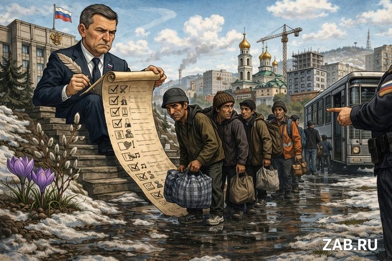 Госдума удвоит список законных поводов для выдворения мигрантов