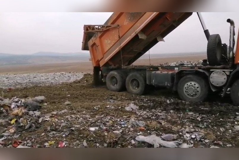 Пожар мусора на полигоне в Ивановке ликвидировали