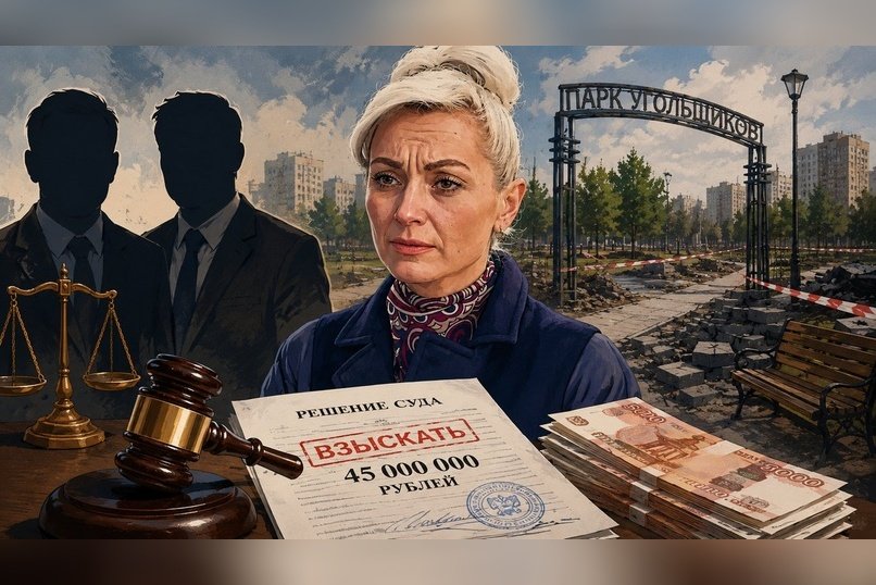 Суд заставил чиновников вернуть 45 млн за провальный ремонт Парка угольщиков