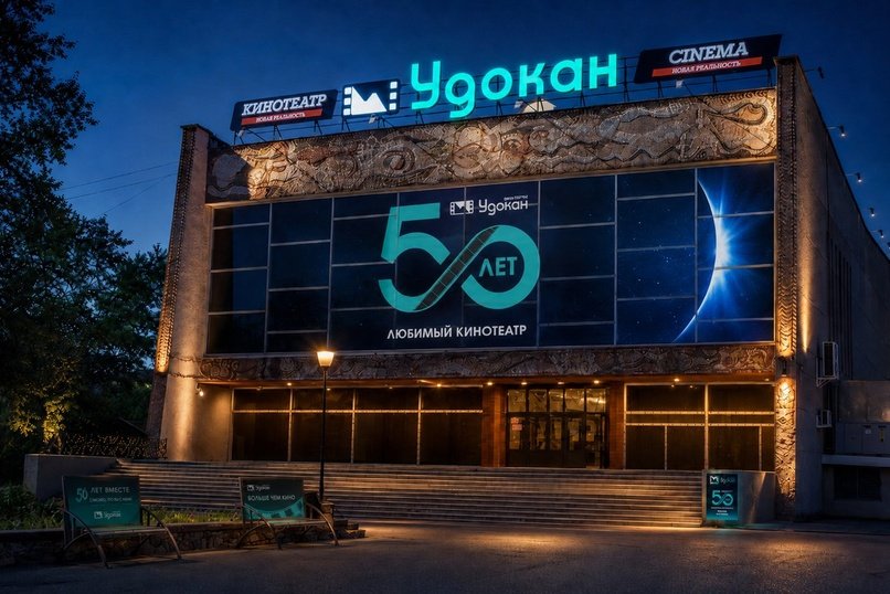 «Удокану» — 50! В Чите с размахом отметили юбилей легендарного кинотеатра