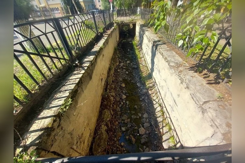 В Чите проведут восстановительные работы на коллекторе реки Кайдаловка