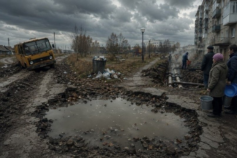 Дороги разбиты, горячей воды нет, а траву в Борзе не косили даже ко Дню города. ЦУР отчитался о недельных страданиях забайкальцев