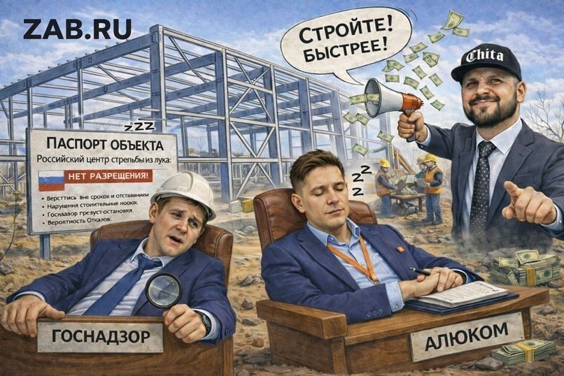 Росреестр развел руками. Лукодром в Чите уже стоит в металле, а в кадастровом контуре его как будто нет