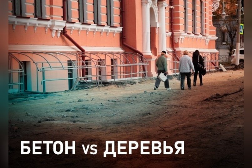 В Чите уничтожается зелёный каркас города