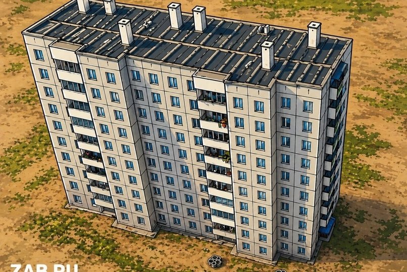 «Пизанский» падающий дом в Северном наконец дождался своего часа