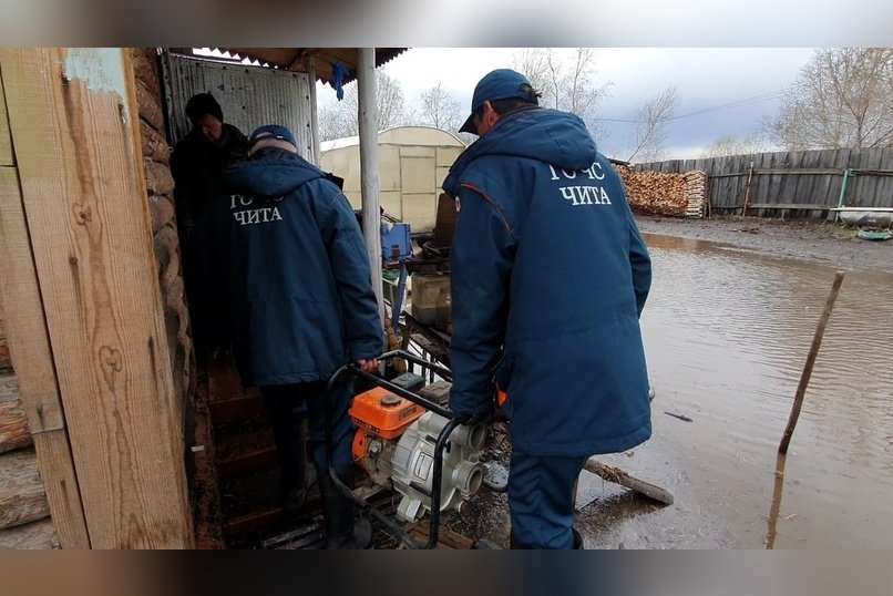 МЧС: в Читинском округе за сутки выпало до 100 мм осадков